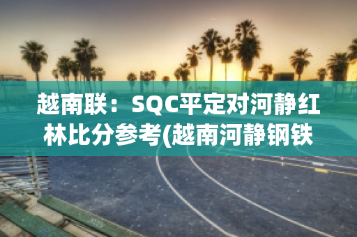 越南联：SQC平定对河静红林比分参考(越南河静钢铁厂百度百科)