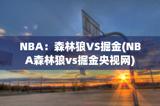 NBA：森林狼VS掘金(NBA森林狼vs掘金央视网)