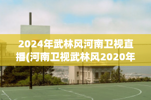 2024年武林风河南卫视直播(河南卫视武林风2020年1月4日)