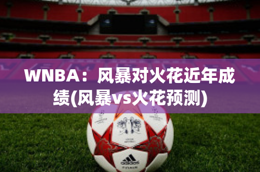 WNBA：风暴对火花近年成绩(风暴vs火花预测)