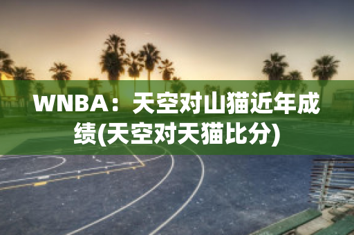 WNBA：天空对山猫近年成绩(天空对天猫比分)