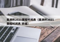 美洲杯2021延期:美洲杯延迟